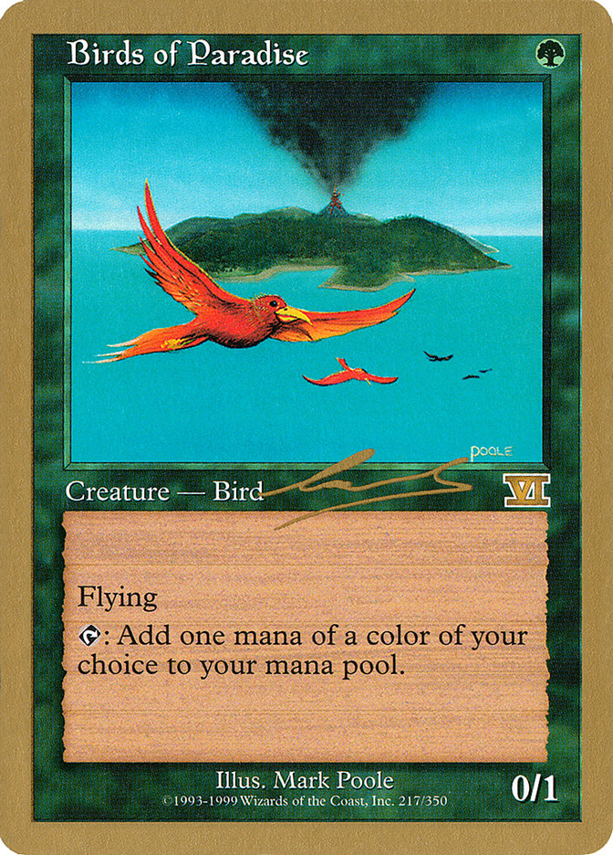 Birds of Paradise (Nicolas Labarre) [World Championship Decks 2000] 