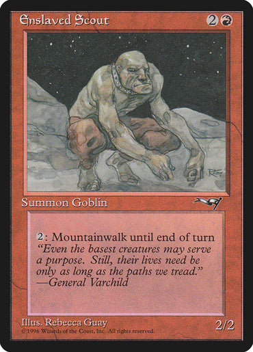Enslaved Scout (Crouching) [Alliances] 