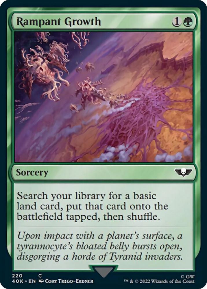 Rampant Growth (Surge Foil) [Warhammer 40,000] 