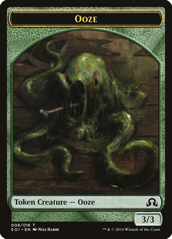 Ooze Token [Shadows over Innistrad Tokens] 