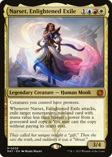 Narset, Enlightened Exile [March of the Machine: The Aftermath] 