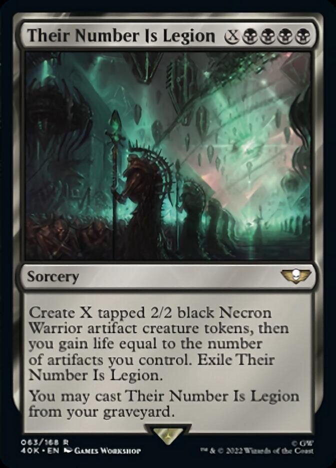 Their Number Is Legion [Warhammer 40,000] 