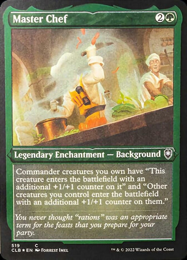 Master Chef (Foil Etched) [Commander Legends: Battle for Baldur's Gate] 