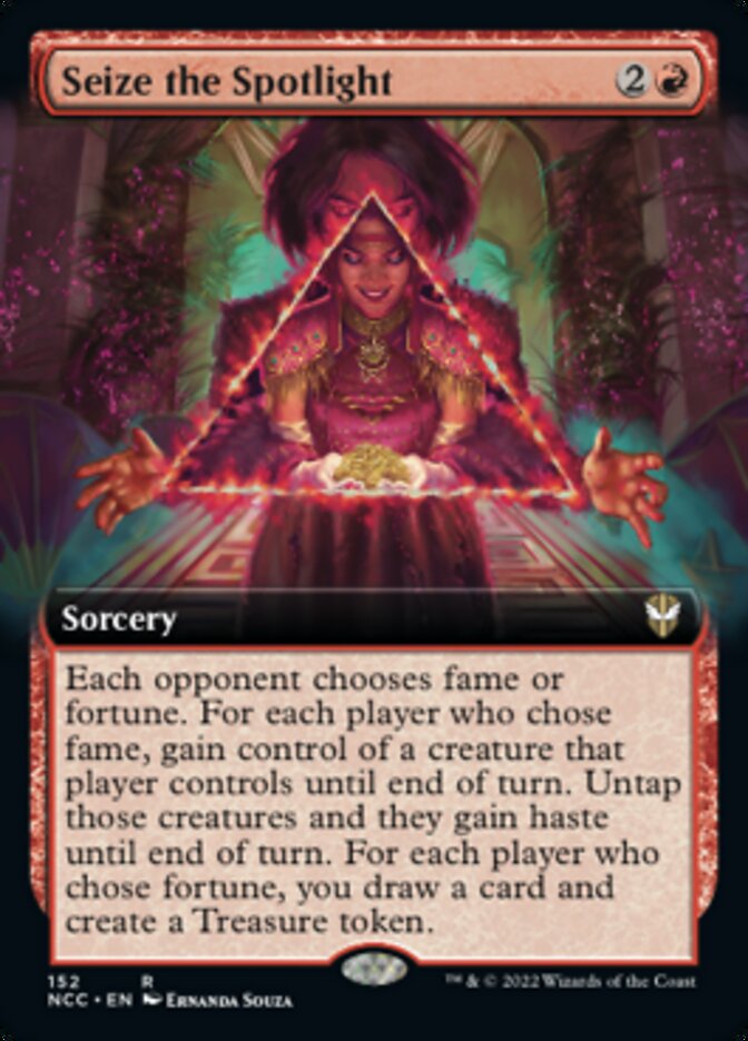 Seize the Spotlight (Extended Art) [Streets of New Capenna Commander] 