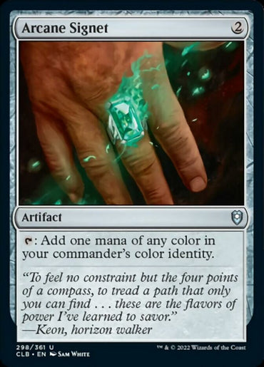 Arcane Signet [Commander Legends: Battle for Baldur's Gate] 
