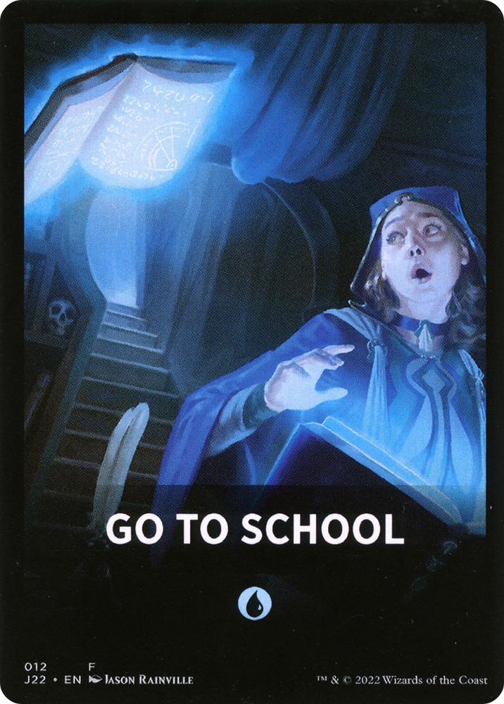 Go to School Theme Card [Jumpstart 2022 Front Cards] 