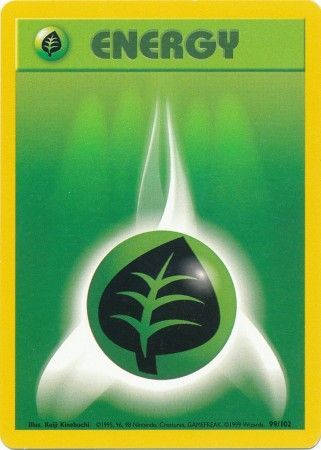 Grass Energy (99/102) [Base Set Unlimited] 