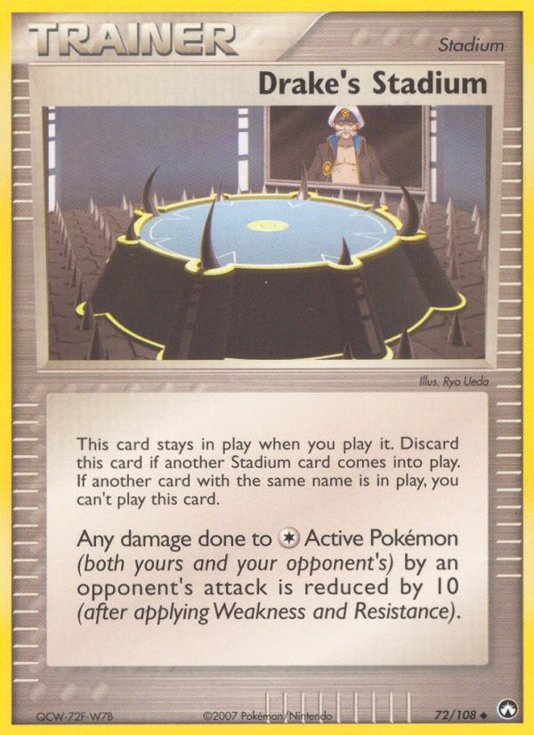 Drake's Stadium (72/108) [EX: Power Keepers] 