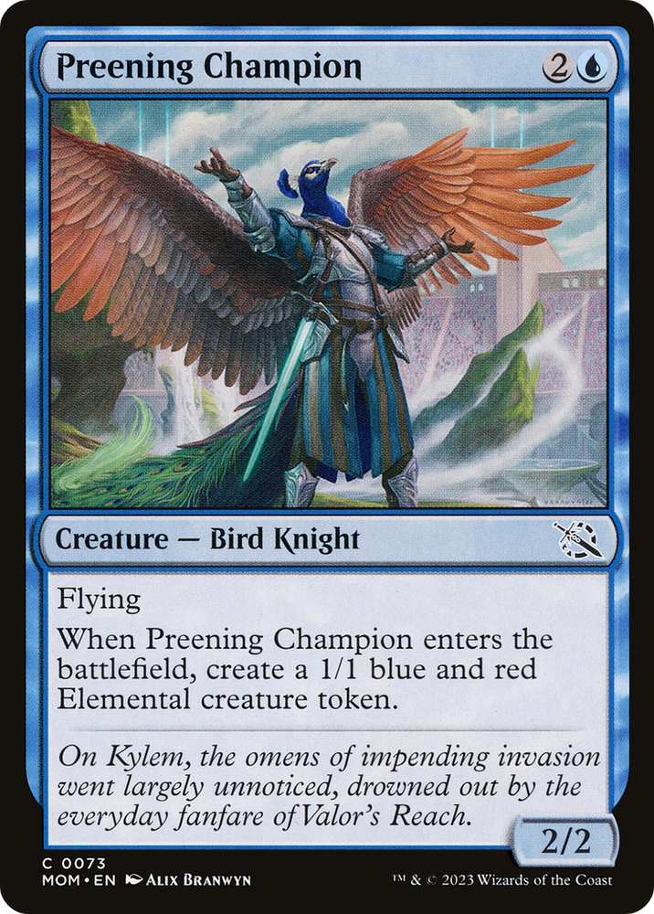 Preening Champion [March of the Machine] 