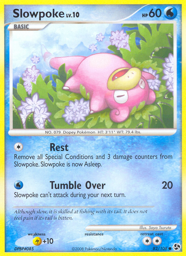Slowpoke (82/106) [Diamond &amp; Pearl: Great Encounters] 