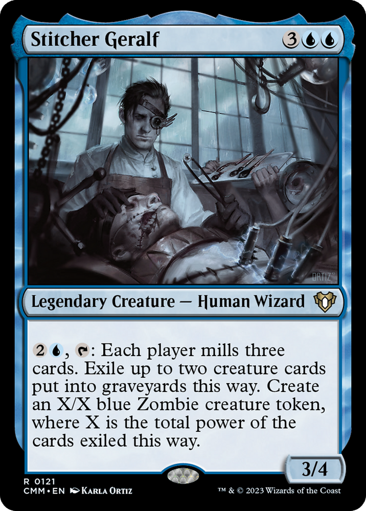 Stitcher Geralf [Commander Masters] 