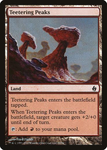 Teetering Peaks [Premium Deck Series: Fire and Lightning] 