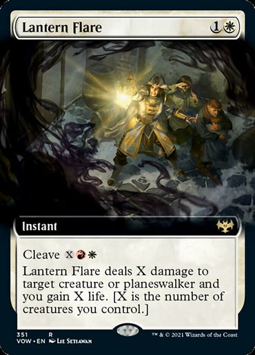Lantern Flare (Extended Art) [Innistrad: Crimson Vow] 