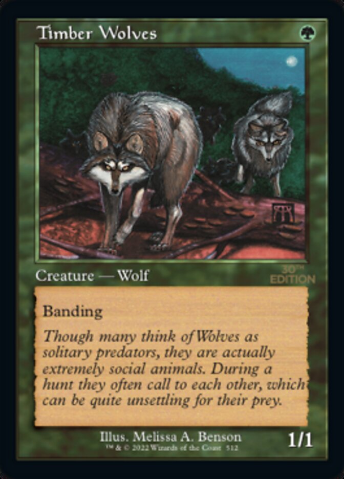 Timber Wolves (Retro) [30th Anniversary Edition] 