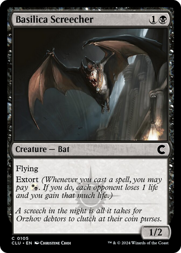 Basilica Screecher [Ravnica: Clue Edition] 