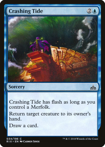 Crashing Tide [Rivals of Ixalan] 