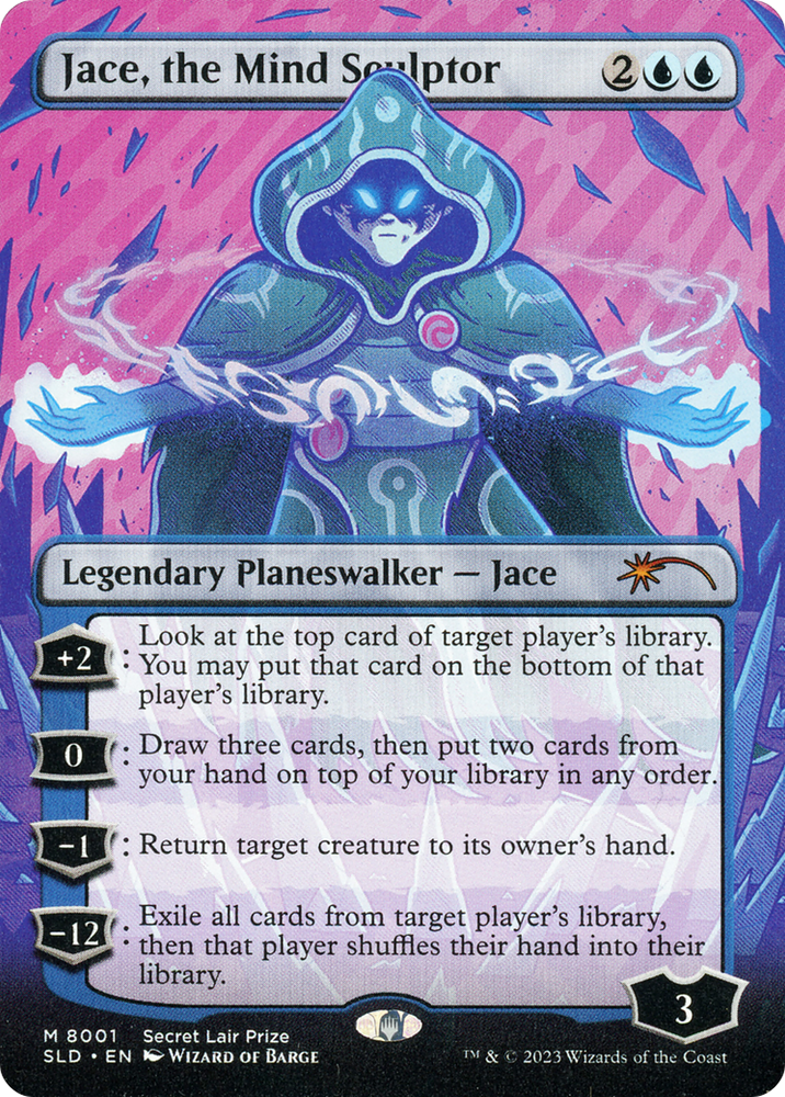 Jace, the Mind Sculptor (Borderless) [Secret Lair Drop Promos] 