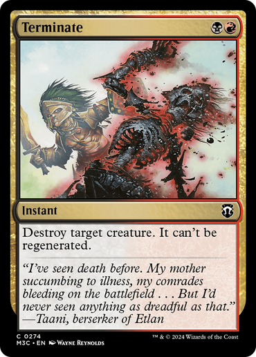 Terminate [Modern Horizons 3 Commander] 