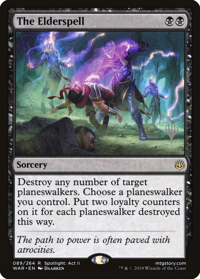 The Elderspell (Promo Pack) [War of the Spark Promos] 
