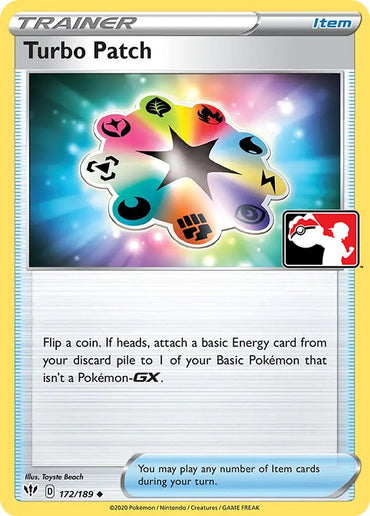 Turbo Patch (172/189) [Prize Pack Series One] 