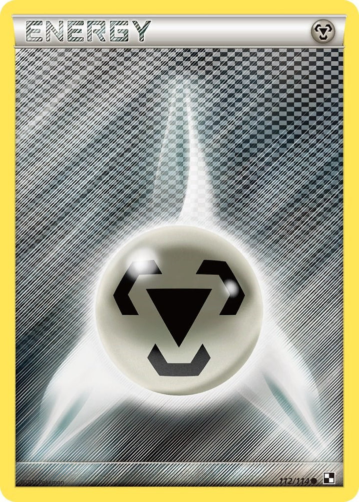 Metal Energy (112/114) [Black &amp; White: Base Set] 