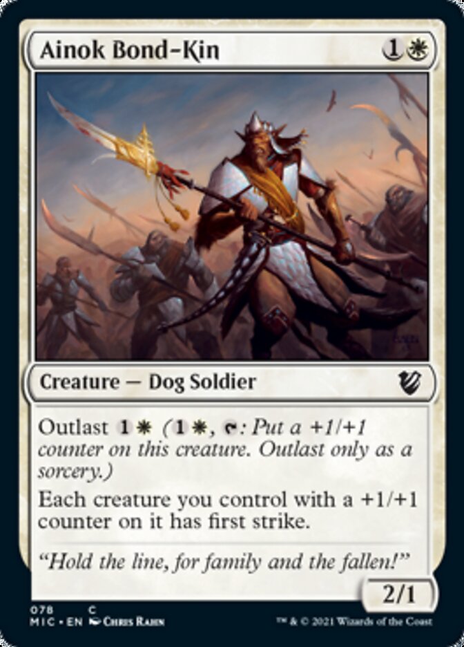 Ainok Bond-Kin [Innistrad: Midnight Hunt Commander] 