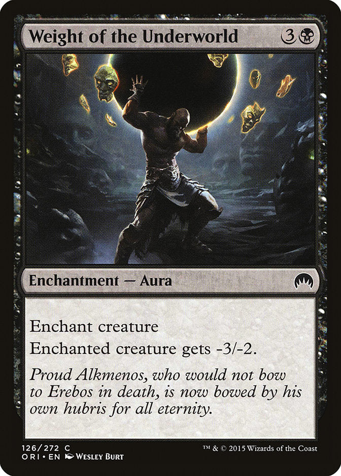 Weight of the Underworld [Magic Origins] 