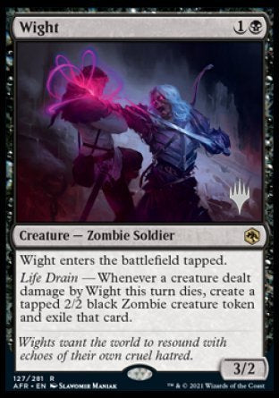 Wight (Promo Pack) [Dungeons &amp; Dragons: Adventures in the Forgotten Realms Promos] 