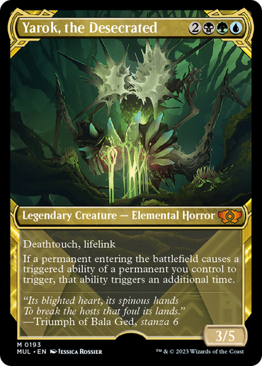 Yarok, the Desecrated (Halo Foil) [Multiverse Legends] 