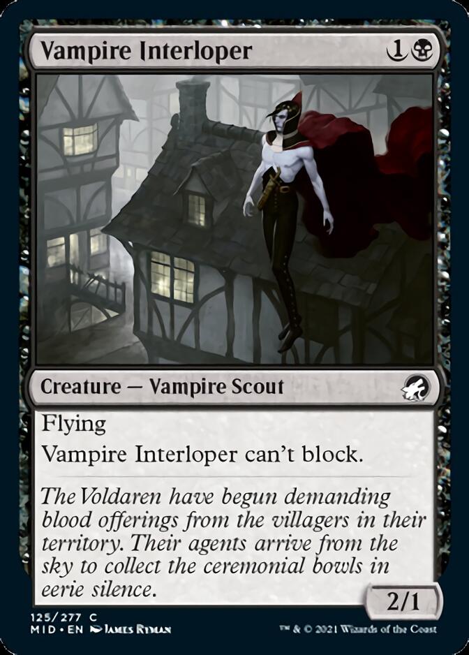 Vampire Interloper [Innistrad: Midnight Hunt] 