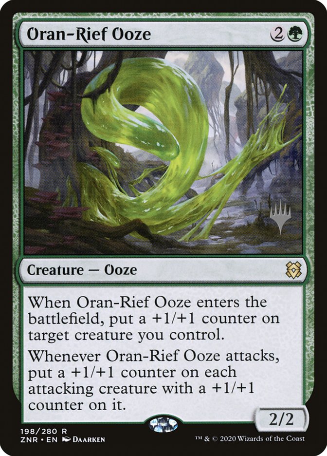 Oran-Rief Ooze (Promo Pack) [Zendikar Rising Promos] 