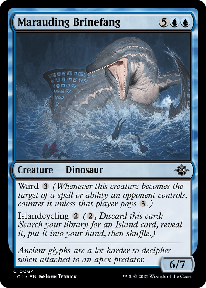 Marauding Brinefang [The Lost Caverns of Ixalan] 