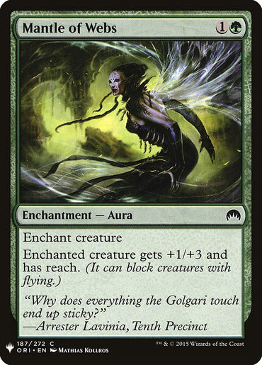 Mantle of Webs [Mystery Booster] 