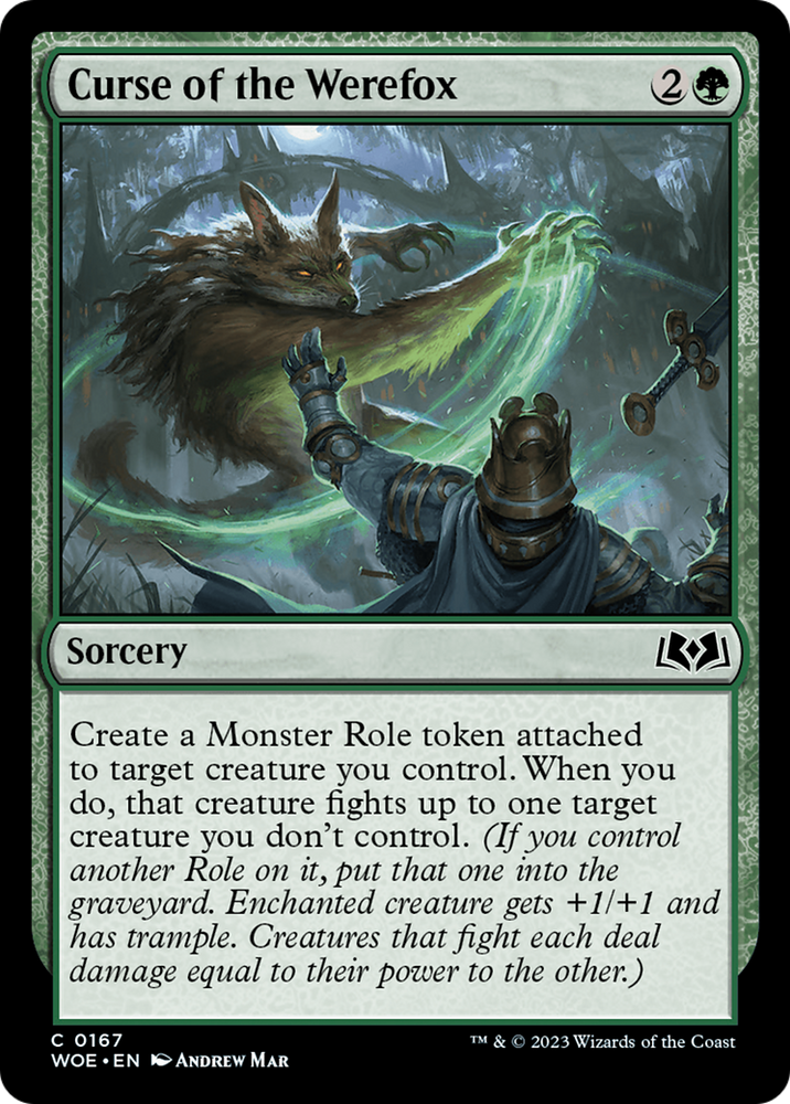 Curse of the Werefox [Wilds of Eldraine] 