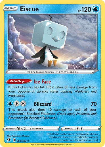 Eiscue (054/192) [Sword &amp; Shield: Rebel Clash] 