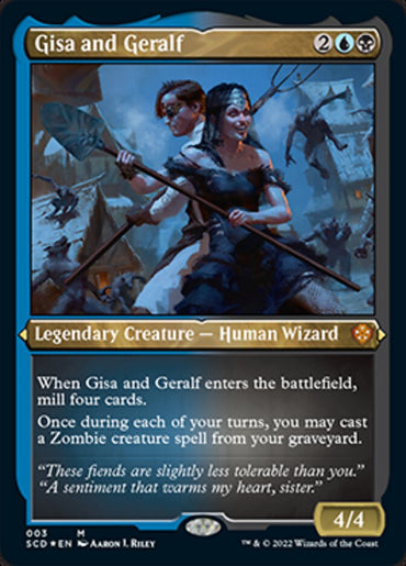 Gisa and Geralf (Foil Etched) [Starter Commander Decks] 