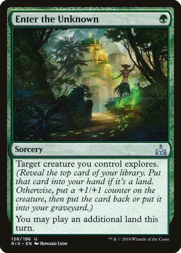 Enter the Unknown [Rivals of Ixalan] 