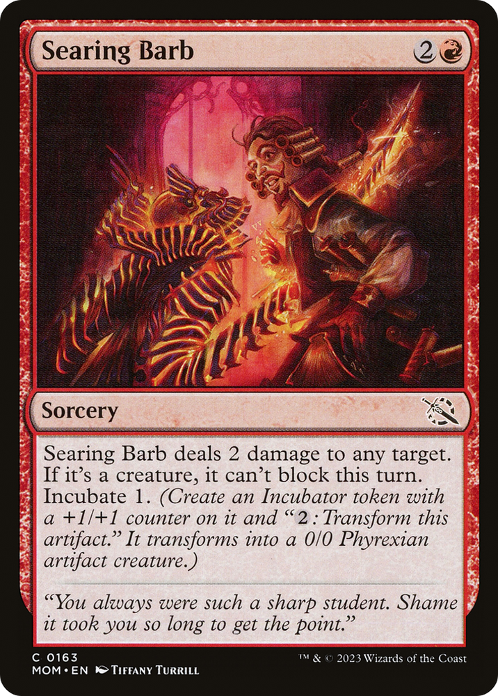 Searing Barb [March of the Machine] 