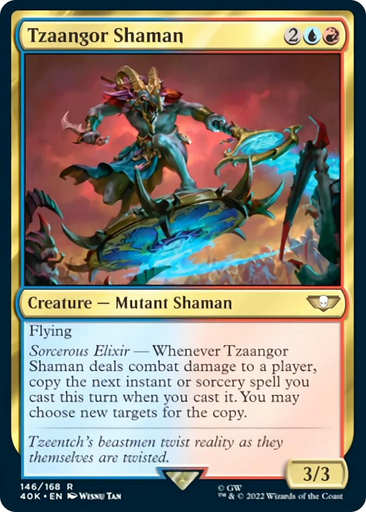 Tzaangor Shaman (Surge Foil) [Warhammer 40,000] 
