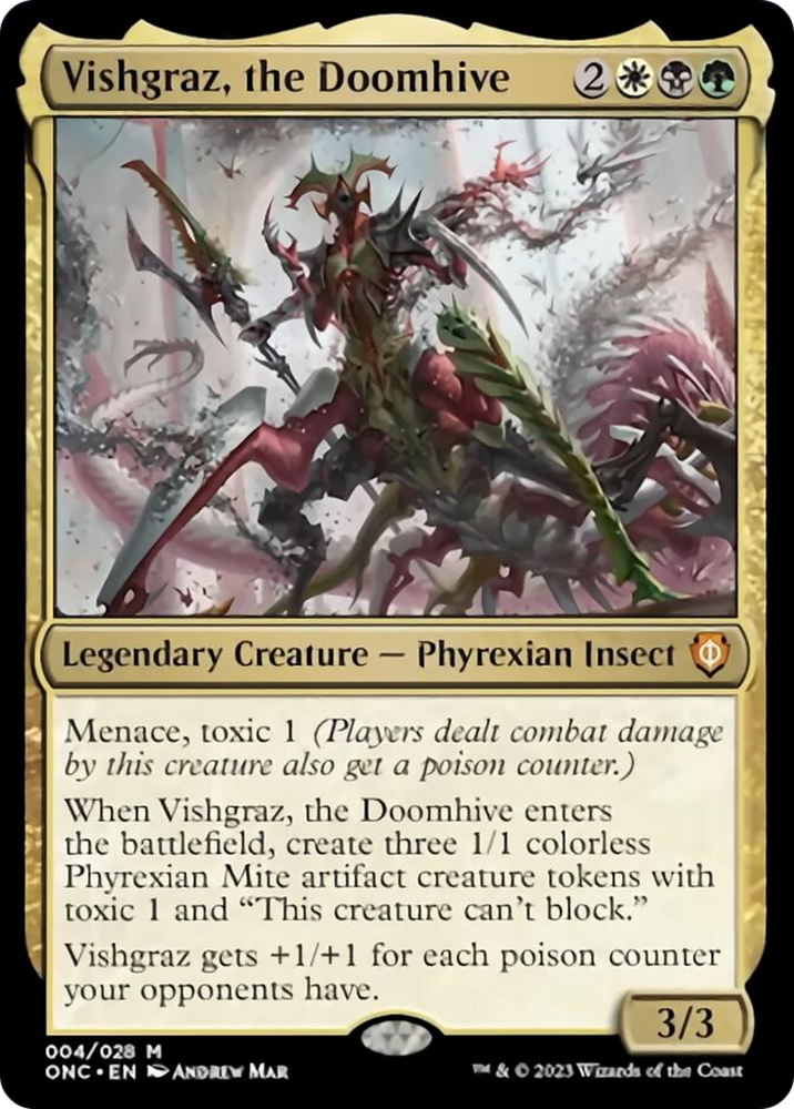 Vishgraz, the Doomhive [Phyrexia: All Will Be One Commander] 
