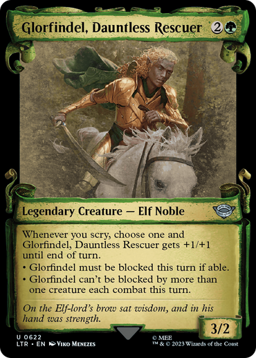 Glorfindel, Dauntless Rescuer [The Lord of the Rings: Tales of Middle-Earth Showcase Scrolls] 