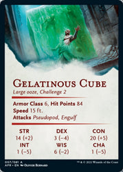 Gelatinous Cube Art Card [Dungeons &amp; Dragons: Adventures in the Forgotten Realms Art Series] 