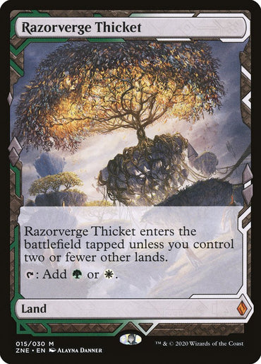 Razorverge Thicket (Expeditions) [Zendikar Rising Expeditions] 