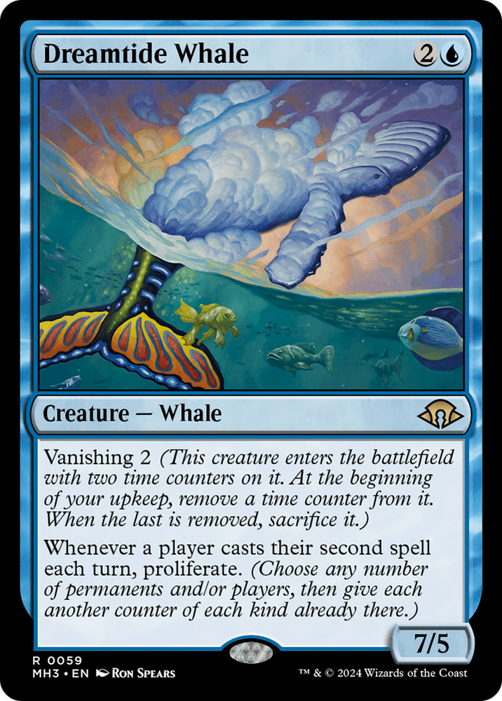 Dreamtide Whale [Modern Horizons 3] 