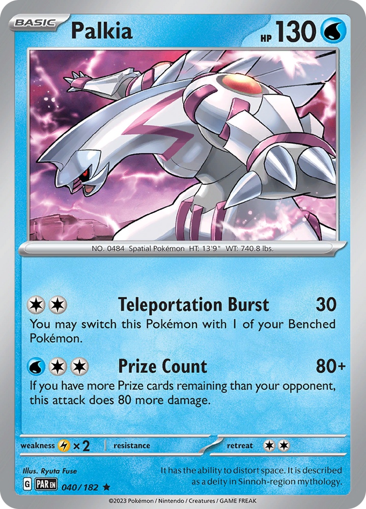 Palkia (040/182) [Scarlet &amp; Violet: Paradox Rift] 