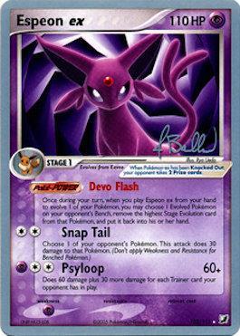 Espeon ex (102/115) (Eeveelutions - Jimmy Ballard) [World Championships 2006] 