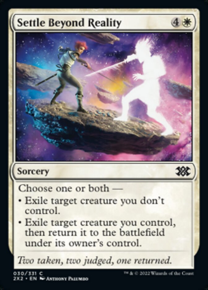 Settle Beyond Reality [Double Masters 2022] 