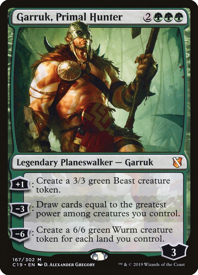 Garruk, Primal Hunter [Commander 2019] 