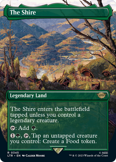 The Shire (Borderless Alternate Art) [The Lord of the Rings: Tales of Middle-Earth] 