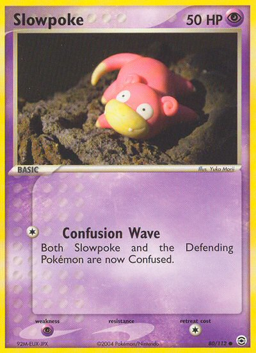 Slowpoke (80/112) [EX: FireRed &amp; LeafGreen] 